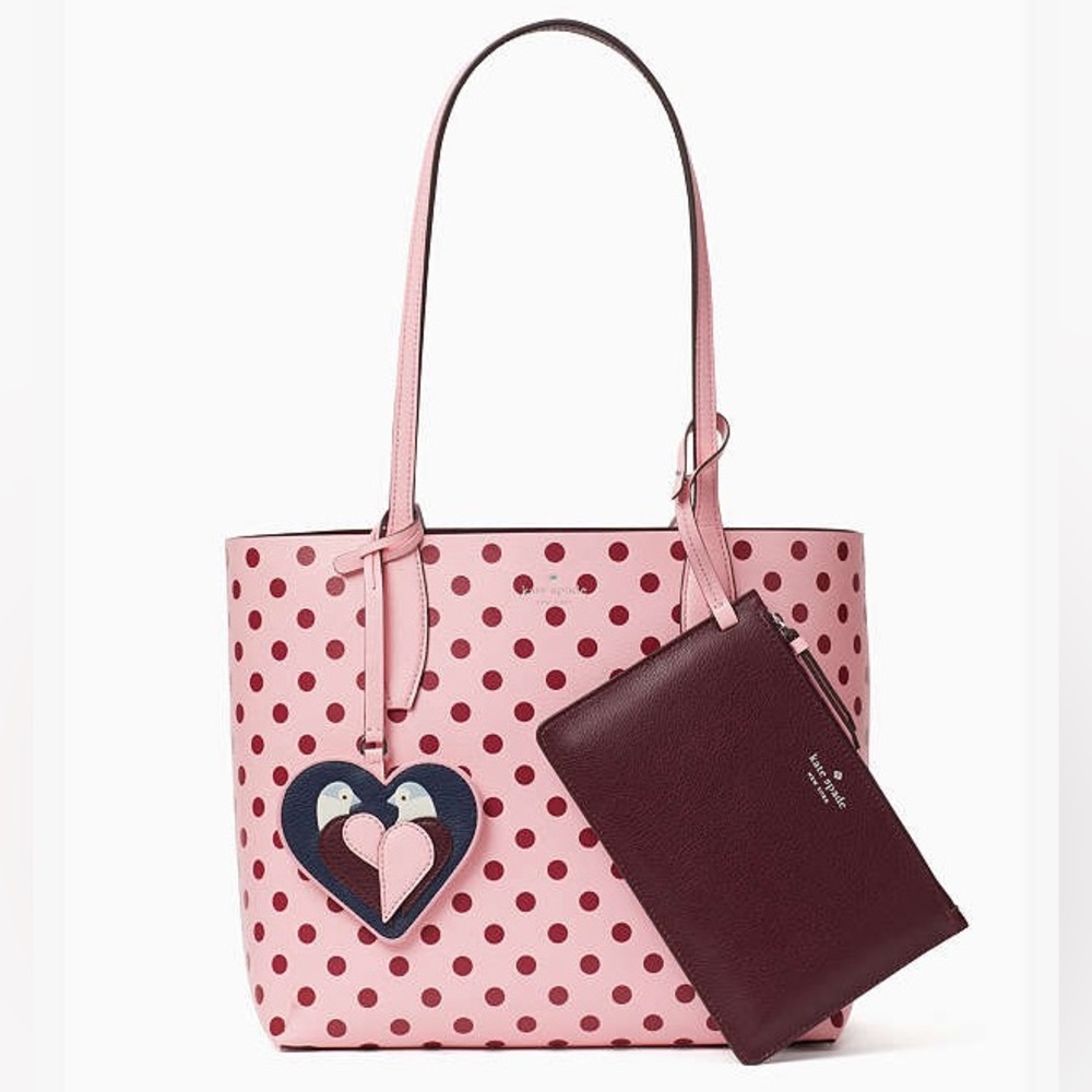 kate spade Arch Love Birds Small Reversible Tote
